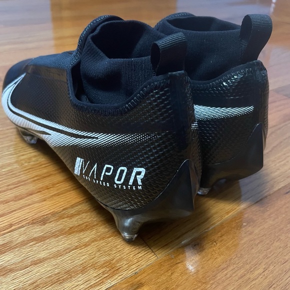 Size 14 -Nike Vapor Edge Pro 360 Black Detach Football Cleats CZ5574-001. - Picture 12 of 12
